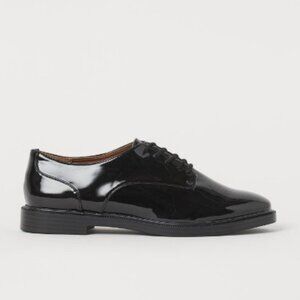 H&M Patent Derby shoes